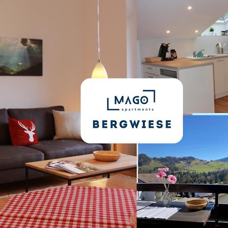 Bergwiese Mit Oberstaufen Plus Karte 外观 照片
