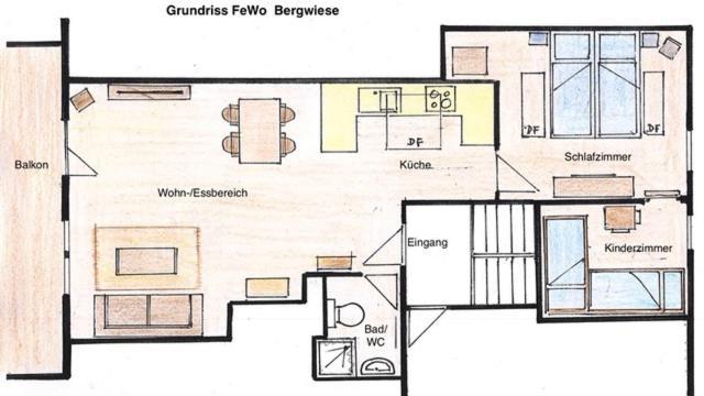 Bergwiese Mit Oberstaufen Plus Karte 外观 照片
